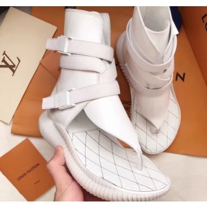 Louis Vuitton Bahia Brazil Flat Sandals White 2017 (LV-7031826 )