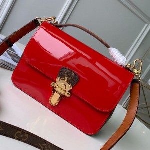 Louis Vuitton Cherrywood BB in Monogarm Canvas and Red Patent Leather M52686 2019 (KD-9050839 )