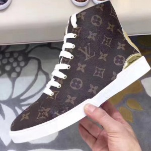Louis Vuitton Stellar Sneaker Boot 1A2YZE Monogram Canvas 2017 (GD5010-7091829 )