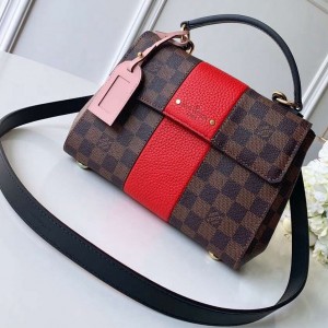 Louis Vuitton Damier Ebene Canvas Boud Street BB Bag Scarlet N40107 2019 (F-9012104 )