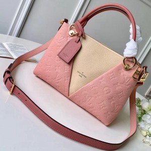 Louis Vuitton Grained Calfskin V Vote BB Bag Pink 2019 (F-9012108 )