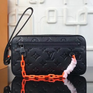 Louis Vuitton Monogram Christopher Clutch Bag Black Spring 2019  (XYS-8111933 )