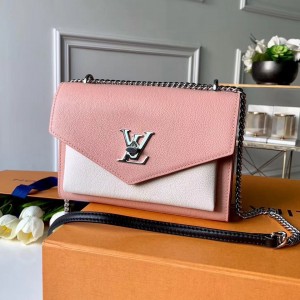 Louis Vuitton Mylockme BB Shoulder Bag M52777 Pink/White 2019 (FANG-9031820 )