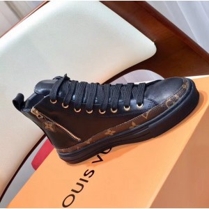 Louis Vuitton STELLAR Sneaker Boot Black/Monogram 2018 (GD1054-8090157 )