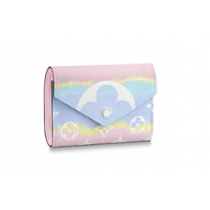 Louis vuitton ESCALE VICTORINE Wallet M68842 pink