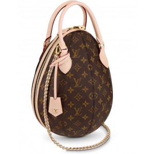 Louis Vuitton Monogram Canvas EGG SOUPLE M45269 Black