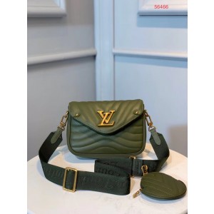LOUIS VUITTON NEW WAVE Shoulder Bag M56466 Olive green