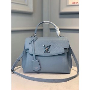 Louis vuitton original LOCKME EVER BB M53937 light blue
