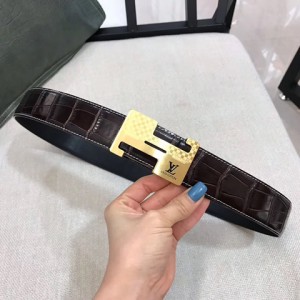 Replica High Quality LV belts For Men LVMBelts-3664