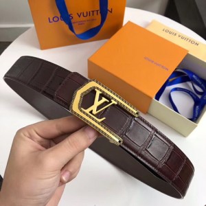 Replica High Quality LV belts For Men LVMBelts-3884