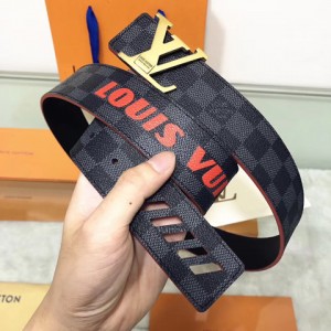 Replica High Quality LV belts For Men LVMBelts-4065