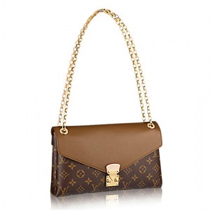 Louis Vuitton M41203 Pallas Chain Shoulder Bag Monogram Canvas