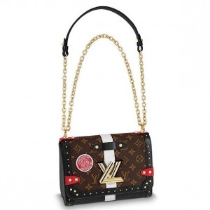 Louis Vuitton Twist MM Bag Summer Trunks M43629