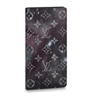 Louis Vuitton Brazza Wallet Monogram Galaxy M63871
