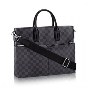 Louis Vuitton N41564 7 Days A Week Briefcase Damier Graphite Canvas