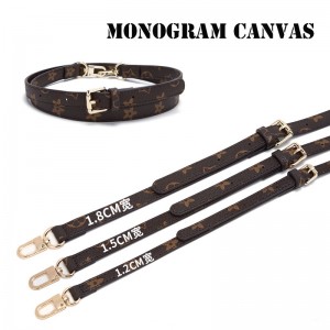 Louis Vuitton Monogram Canvas Strap Adjustable 105cm - 120cm Width 1.2cm 1.5cm 1.8cm