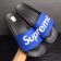 Louis Vuitton X Supreme Mules Sandals For Men Blue 2017 (DH-7070755 )
