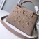 Louis Vuitton Taurillon Leather Sunburst Studded Capucines BB Bag Galet 2019 (XLJ-8120806 )