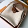 Louis Vuitton Carmel Hobo Shoulder Bag M53188 Creme White 2019 (KD-9040106 )