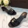 Louis Vuitton Lock It 4cm Heel Mule Sandal Black 2017 (LG-7020625 )