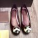 Louis Vuitton Lucky Charm Patent Calfskin Flat Ballerina Burgundy (GD2083-6102005 )