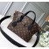 Louis Vuitton Flower Zipped Tote BB in Monogram Canvas M44351 Black 2019 (KD-9030602 )