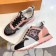 Louis Vuitton Glisten Run Away Sneaker Pink/Black/White 2018 (GD1054-8080758 )