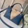 Louis Vuitton V Tote BB Monogram Empreinte Leather M44419 Blue 2019 (FANG-9041138 )