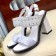 Louis Vuitton Passenger High Heel Studs Slingback Sandals White 2019 (1050-9061813 )