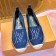 Louis Vuitton Seashore Oversize LV Flat Espadrilles 1A4VZK Dark Blue 2019 (1054-9051548 )