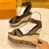Louis Vuitton Monogram Canvas Wedge Espadrilles Sandals 2019 (1054-9051561 )