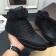 Louis Vuitton Men's Leather Sneaker Boots Black 2017 (K2100-7061715 )
