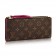 Louis Vuitton M61269 Adele Wallet Monogram Canvas