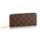 Louis Vuitton M61537 Clemence Wallet Monogram Canvas