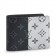 Louis Vuitton Multiple Wallet Eclipse Silver M63025