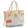 Louis Vuitton Neverfull MM Summer Trunk Damier Azur N41065