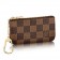 Louis Vuitton N62658 Key Pouch Damier Ebene Canvas